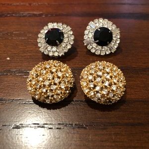 Final Price...Vintage clip on earrings